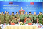 Công an 2 tỉnh Hà Tĩnh và Bôlykhămxay tăng cường hợp tác đảm bảo an ninh trật tự biên giới