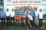 Đội FC Coalition vô địch Giải Bóng đá nam TP Hà Tĩnh tranh Cup Huda
