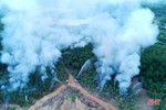 Can Lộc tổ chức thành công diễn tập phòng cháy, chữa cháy rừng và tìm kiếm cứu nạn