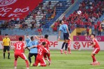 Thầy trò HLV Nguyễn Thành Công đánh bại đội chủ nhà Viettel trên sân Hàng Đẫy