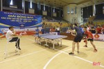 Chung kết đôi nam nữ Giải Bóng bàn các CLB mở rộng Báo Hà Tĩnh