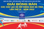 Ngày thi đấu thứ nhất, Giải Bóng bàn các CLB mở rộng Báo Hà Tĩnh lần thứ III năm 2022