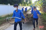 Tuổi trẻ Hà Tĩnh ra quân ngày cao điểm "Tình nguyện chung tay xây dựng nông thôn mới”