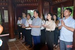 Đoàn công tác Tạp chí Cộng sản dâng hương Đền thờ Tổng Bí thư Lê Duẩn và tham quan KKT Vũng Áng