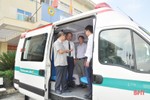 BIDV Hà Tĩnh tài trợ xe cứu thương, thiết bị y tế cho các địa phương
