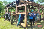 Màu xanh áo lính trên những “công trường” xây dựng NTM ở Hương Khê