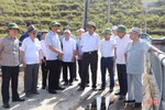 Đoàn nguyên lãnh đạo tỉnh Nghệ Tĩnh, Nghệ An đánh giá cao cách làm nông thôn mới ở Vũ Quang