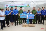 Bí thư Trung ương Đoàn Ngô Văn Cương tham gia hoạt động hỗ trợ xã Thạch Lạc xây dựng NTM nâng cao