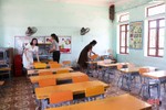 Các trường học ở Hà Tĩnh chuẩn bị cơ sở vật chất đón năm học mới