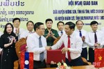 Hội nghị giao ban hai huyện Hương Sơn và Khăm Cợt