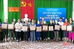 Trao tặng 3.152 bếp đun tiết kiệm năng lượng cho phụ nữ ở TP Hà Tĩnh
