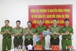 Trao thưởng Công an huyện Can Lộc đạt thành tích xuất sắc trong đấu tranh phòng chống tội phạm