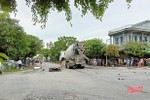 “Điểm đen” tai nạn giao thông gần Bệnh viện Đa khoa Lộc Hà