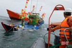 Hà Tĩnh: Tìm thấy tàu cá và 5 ngư dân mất liên lạc trên biển