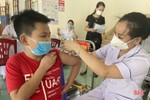 Tăng tốc tiêm vắc-xin phòng COVID-19 cho trẻ từ 5 đến dưới 12 tuổi ở Hà Tĩnh