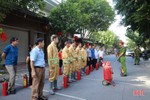 Ra mắt mô hình “Tổ liên gia an toàn PCCC và điểm chữa cháy công cộng” đầu tiên ở TP Hà Tĩnh