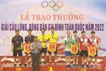 Hà Tĩnh giành 1 HCV và 1 HCB Giải Cầu lông, bóng bàn gia đình toàn quốc