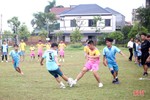 32 đội bóng tham gia Giải Bóng đá các CLB cộng đồng Hà Tĩnh
