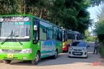 “Bến xe” buýt tự phát ở thành phố Hà Tĩnh gây mất mỹ quan đô thị