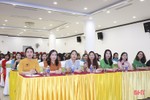 Trao chứng chỉ nghiệp vụ công tác hội cho 90 cán bộ phụ nữ cấp xã ở Hà Tĩnh