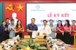 BHXH Hà Tĩnh ký hợp đồng ủy quyền thu BHXH, BHYT với Công ty Bảo hiểm PVI Bắc Trung bộ
