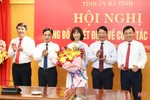Công bố quyết định bổ nhiệm Phó Chánh Văn phòng Tỉnh ủy Hà Tĩnh