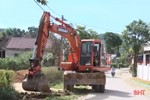 Tăng tốc chặng về đích xây dựng nông thôn mới ở Hương Khê