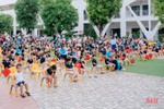 Hơn 500 học sinh Trường Mầm non Trung Kiên vui khai giảng năm học mới