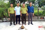 Bàn giao động vật nhóm IIB cho Vườn Quốc gia Vũ Quang