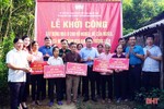 Hỗ trợ xây dựng nhà ở kiên cố cho 21 hộ nghèo ở Hương Khê