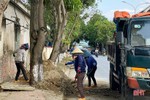 Xử lý nghiêm tình trạng vứt rác bừa bãi, giữ gìn mỹ quan TP Hà Tĩnh