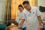 Bác sỹ BVĐK tỉnh Hà Tĩnh phẫu thuật cắt bỏ khối u xơ tử cung nặng hơn 5kg