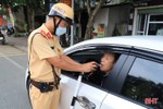 Công an huyện Hương Sơn xử phạt vi phạm ATGT hơn 400 triệu đồng