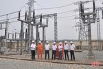 Lãnh đạo Tổng Công ty Điện lực Miền Bắc đánh giá cao công tác ứng phó, bảo vệ lưới điện của Hà Tĩnh