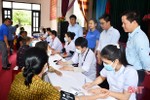 Formosa Hà Tĩnh phối hợp khám, cấp thuốc miễn phí cho gần 300 người dân