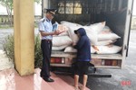 Bắt giữ xe chở 2,8 tấn đường nhập lậu lưu thông qua địa bàn Hà Tĩnh