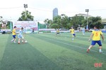 16 đội tranh tài Giải Bóng đá Doanh nghiệp - doanh nhân Hà Tĩnh