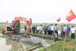 Can Lộc quyết tâm tập trung ruộng đất hơn 1.300 ha trong vụ xuân 2023