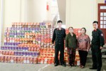 2 mẹ con ở phố núi Hương Sơn tàng trữ hơn 800kg pháo