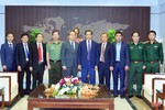 Tân Tổng Lãnh sự Lào tại Đà Nẵng chào xã giao lãnh đạo Hà Tĩnh