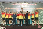 Hương Sơn vô địch giải bóng chuyền hơi nam nữ tranh Cúp Đại đoàn kết Hà Tĩnh
