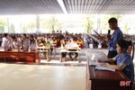 Phiên tòa giả định giáo dục pháp luật cho hơn 1.300 học sinh ở Cẩm Xuyên