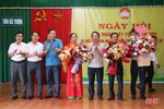 Lãnh đạo tỉnh chung vui ngày hội đoàn kết tại Thạch Hà, Hương Khê