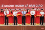 Bí thư Tỉnh ủy dự lễ bàn giao các công trình do Agribank Hà Tĩnh tài trợ cho trường học ở Hương Sơn