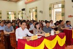 Chủ tịch UBND tỉnh Võ Trọng Hải tiếp xúc cử tri tại huyện Đức Thọ