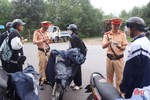 Xử lý 848 trường hợp vi phạm trật tự an toàn giao thông ở Vũ Quang