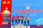 VĐV Hà Tĩnh giành 7 huy chương tại Giải Bắn súng Đại hội TDTT toàn quốc