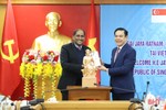 Đoàn công tác Đại sứ quán nước Cộng hòa Singapore tại Việt Nam làm việc với Hà Tĩnh