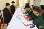 480 thanh niên Hương Sơn tham gia khám tuyển nghĩa vụ quân sự