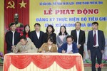 100 hộ dân TP Hà Tĩnh cam kết thực hiện “Bộ tiêu chí ứng xử trong gia đình”
